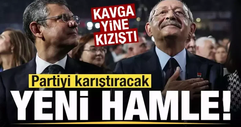 CHP de kavga yine kızıştı! Özgür Özel den partiyi karıştıracak yeni hamle!