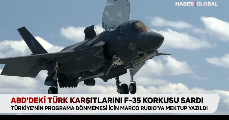 ABD’deki Türk karşıtlarını F 35 korkusu sardı