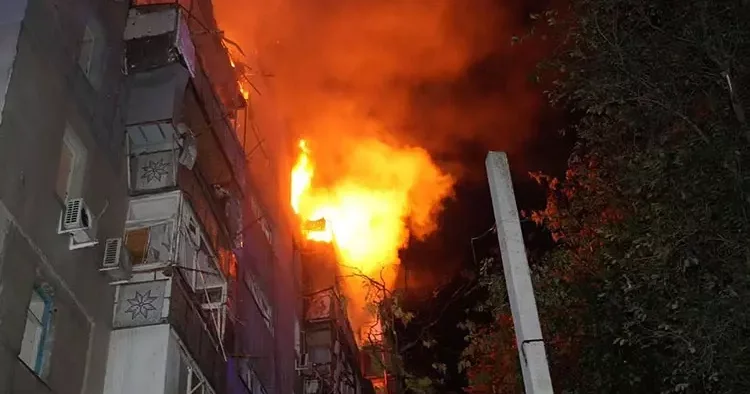 Rusya dan Ukrayna ya yoğun saldırı