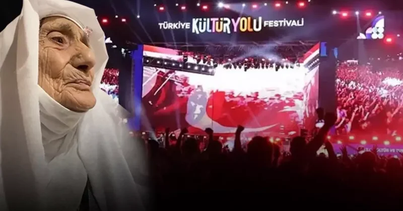 Erzurum Kültür Yolu Festivali’ne katılan 92 yaşındaki Şefika ninenin viral olan paylaşımı