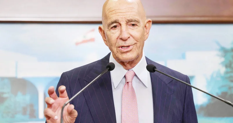 Büyükelçi Tom Barrack uyardı... İsrail Lübnan’a verdiği sözü tutmalı