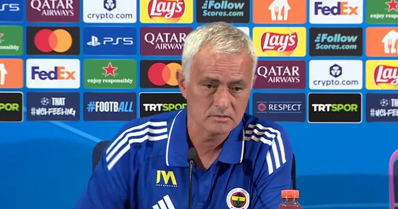 Jose Mourinho dan Benfica maçı öncesi şaşırtan açıklama! Kerem Aktürkoğlu sorusuna yanıt