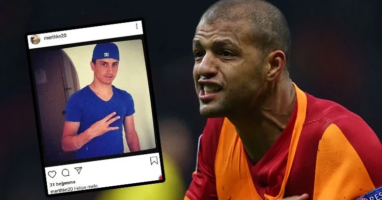 Felipe Melo dan Mert Hakan Yandaş paylaşımı!