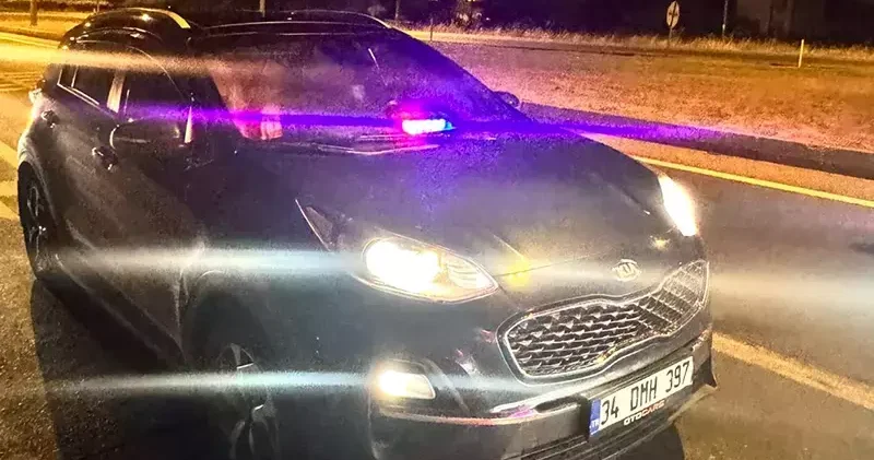 Edirne de otomobiline yetkisiz çakar takan sürücüye 138 bin TL ceza