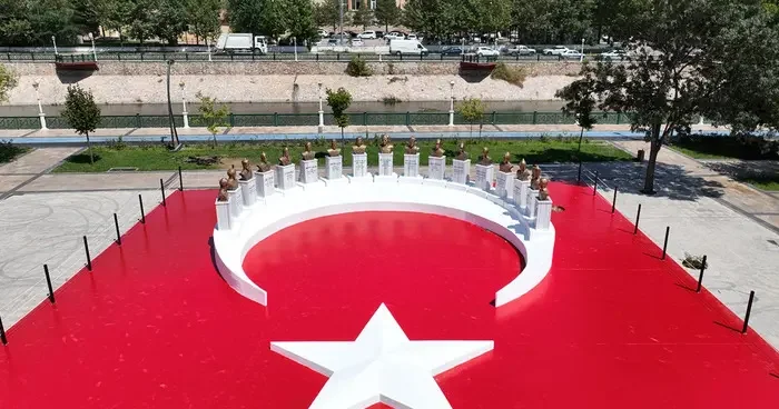 Tokat’a kültürel değer katan yeni anıt: Köklü Türk geleneğini anlatan anıt yapıldı