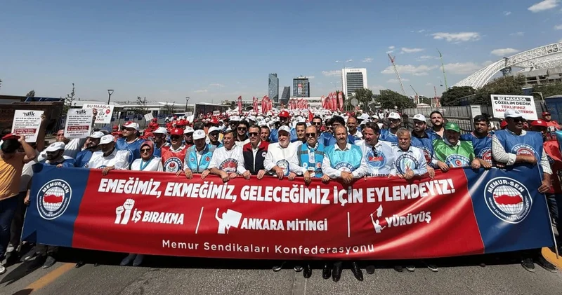 Greve çıkan memura soruşturma sopası! Memur Sen:Uyarıyoruz