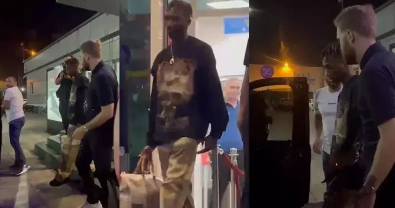 Dorgeles Nene, Fenerbahçe için İstanbul a geldi
