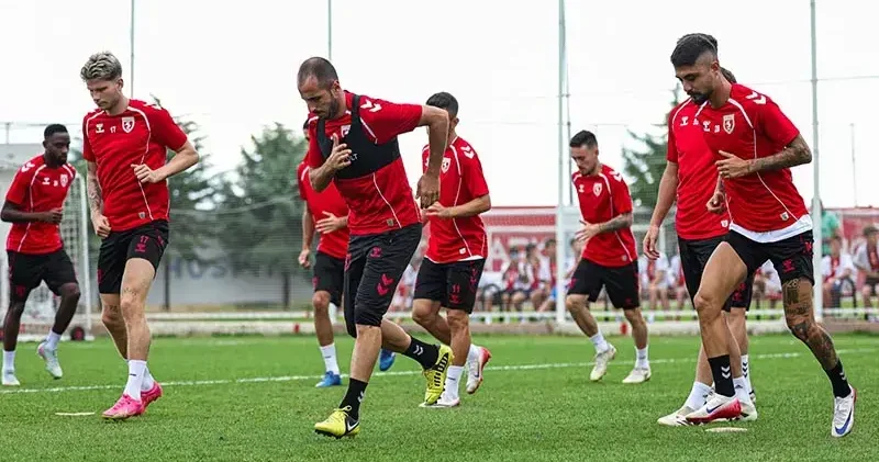 Samsunspor, Panathinaikos maçı hazırlıklarını sürdürdü
