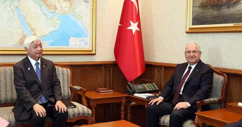 Bakan Güler, Japon mevkidaşı Nakatani ile bir araya geldi