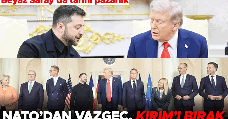 Avrupalı liderlerden Washington çıkarması... Beyaz Saray’da tarihi pazarlık