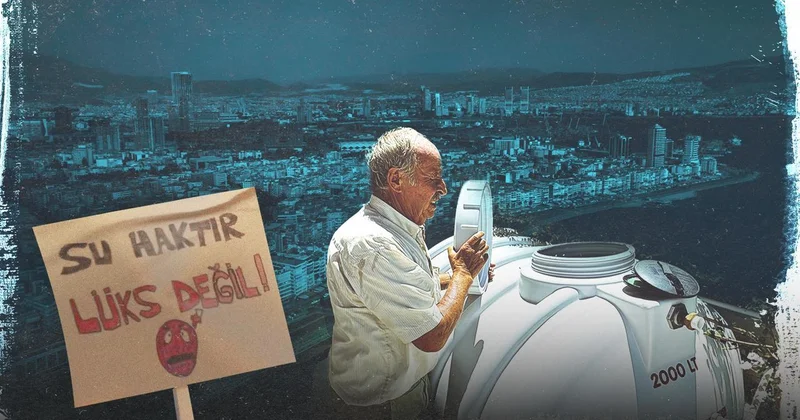 İzmir de su krizi devam ediyor