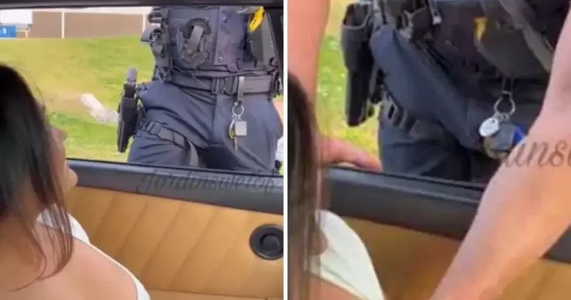 Polis, aracını durduğu kadın sürücüyü tacizden tutuklandı
