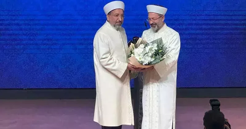 Diyanet İşleri Başkanı Arpaguş, görevi Erbaş tan devraldı