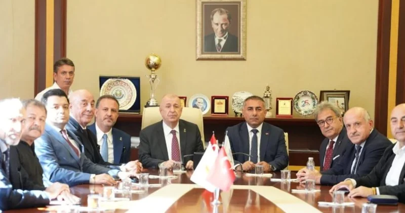 Ümit Özdağ dan CHP li belediyelere geçmiş olsun ziyareti