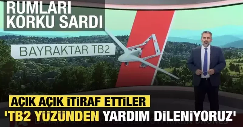 Rumları TB2 korkusu sardı: Savunmasızız manşetleri gündemde...