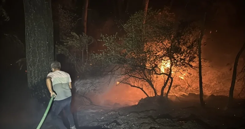 Muğla da 4 farklı noktada orman yangını Sözcü Gazetesi