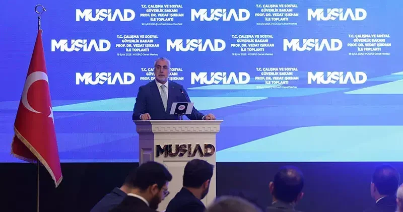Bakan Işıkhan, MÜSİAD Yönetim Kurulu Toplantısı na katıldı