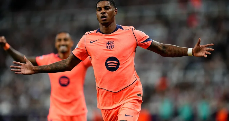 Marcus Rashford, Barcelona ya galibiyeti getirdi