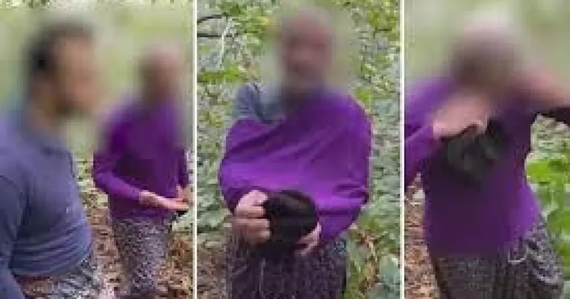 Kadın kılığındaki baba ve oğluna suçüstü!
