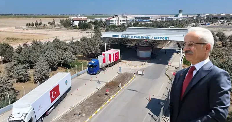 Şam Havalimanı na zorlu hava koşullarında iniş desteği