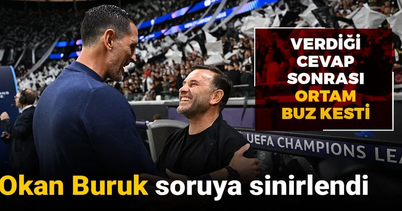 Okan Buruk soruya sinirlendi: Verdiği cevap sonrası ortam buz kesti