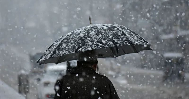 Beklenen kar bu bölgelere düştü, Meteoroloji 3 ili uyardı Sözcü Gazetesi