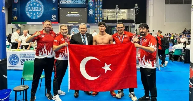 Mehmet Taha Çelik Gençler Avrupa Kick Boks Şampiyonu Salon Sporları Haberleri