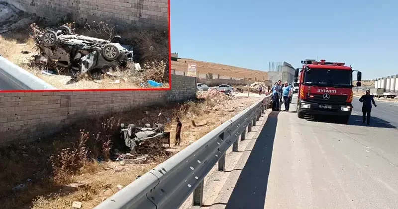 Gaziantep te otomobil ile hafif ticari araç çarpıştı: 6 yaralı