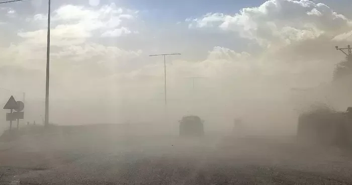 Adilcevaz’da toz bulutu etkili oldu