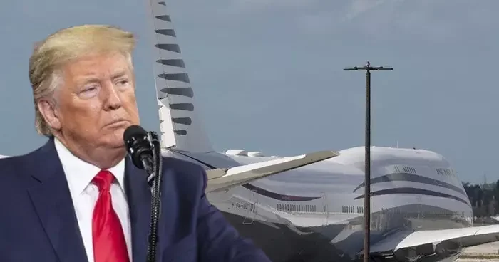 400 milyon dolarlık jetle ilgili tartışmalar sürüyor! Trump hediye demişti, uçak satılık çıktı