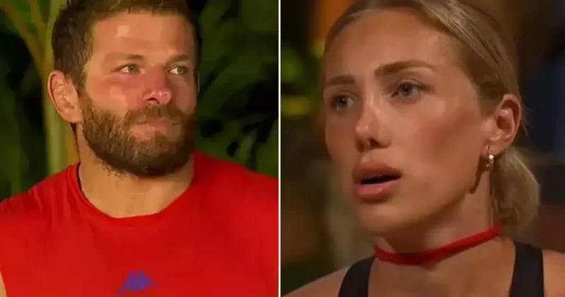 Survivor da gergin anlar! Meryem, İsmail Balaban ın eşyalarını ve barakasını ateşe verdi