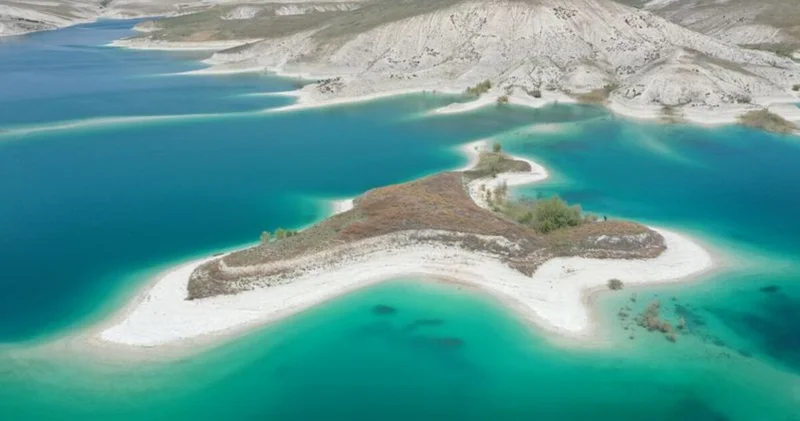 Adıyaman ın martılara özel adası