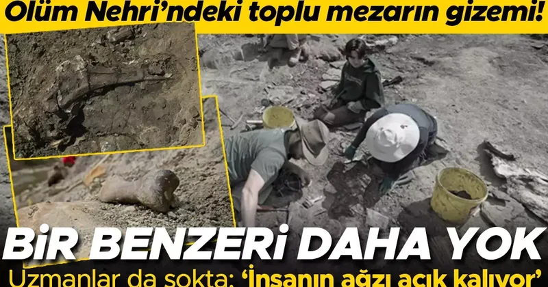 Bir benzeri daha yok: Ölüm Nehri ndeki toplu mezarın 72 milyon yıllık gizemi! İnsanın ağzını açık bırakıyor