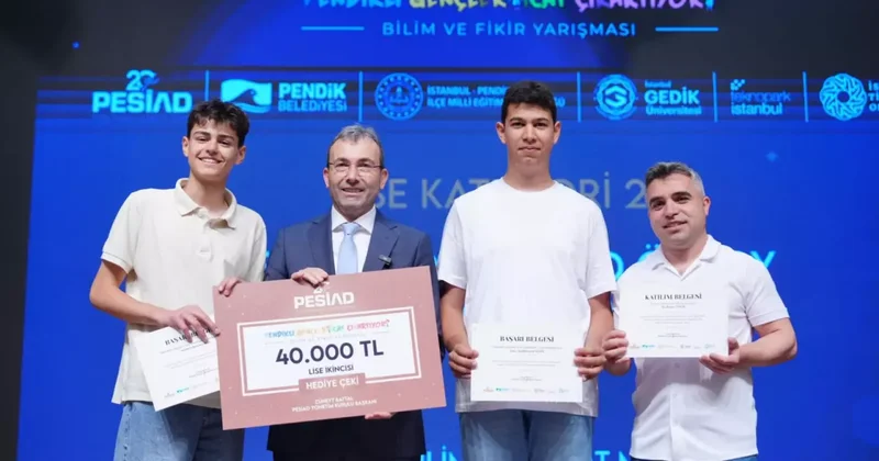 Pendikli gençler icatlarıyla yarıştı, ödüller sahiplerini buldu
