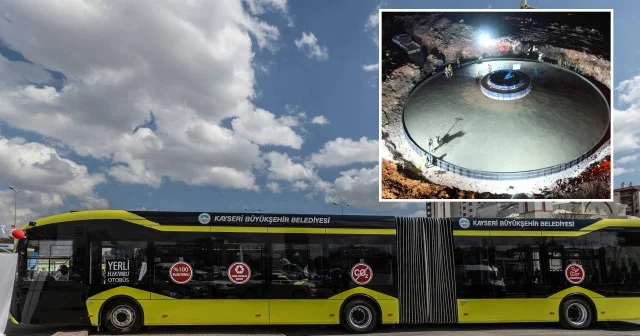 Kayseri de toplu ulaşımdaki elektriğin yüzde 40 ı temiz enerjiden sağlanıyor Kayseri Haberleri