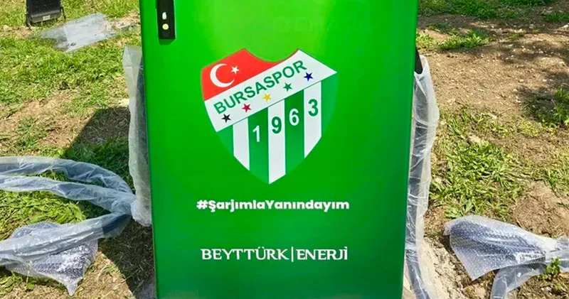 Bursaspor elektrikli şarj işine girdi