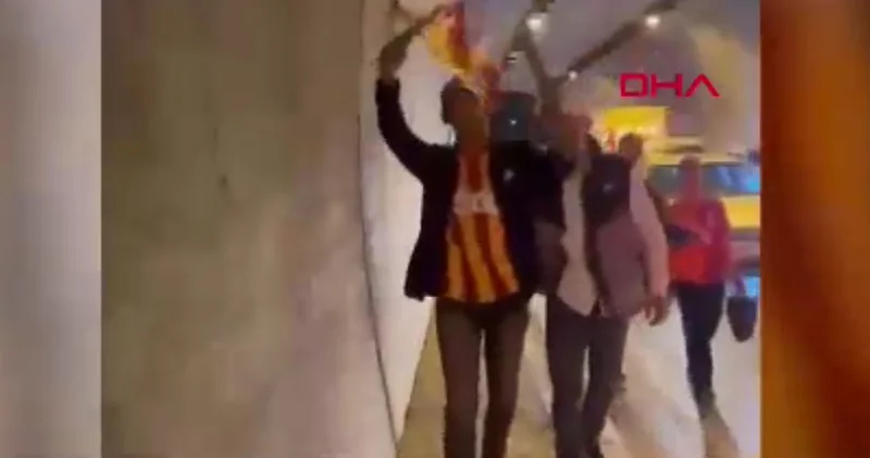Kutlamalarda döner bıçağıyla dehşet saçan 2 Galatasaray taraftarı serbest bırakıldı