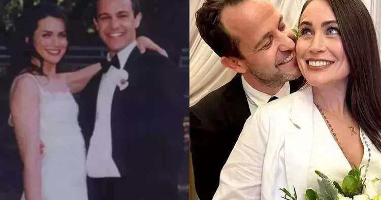 Ünlü oyuncu boşandığı kocasına yeniden aşık oldu, yıllar sonra tekrar evlendi! ‘Birinci ve yirmi ikinci yıldönümümüz kutlu olsun sevgilim