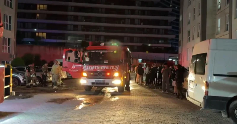 Evinde yangın çıkan kadın, 8 kattan atladı Sözcü Gazetesi
