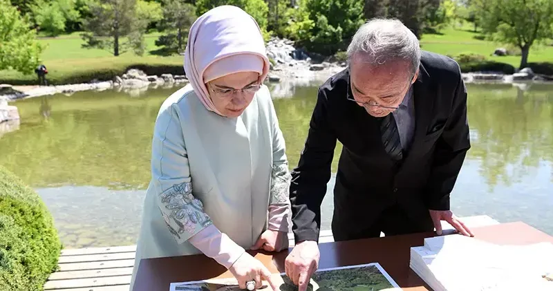 Emine Erdoğan dan arkeolog Omura için başsağlığı mesajı