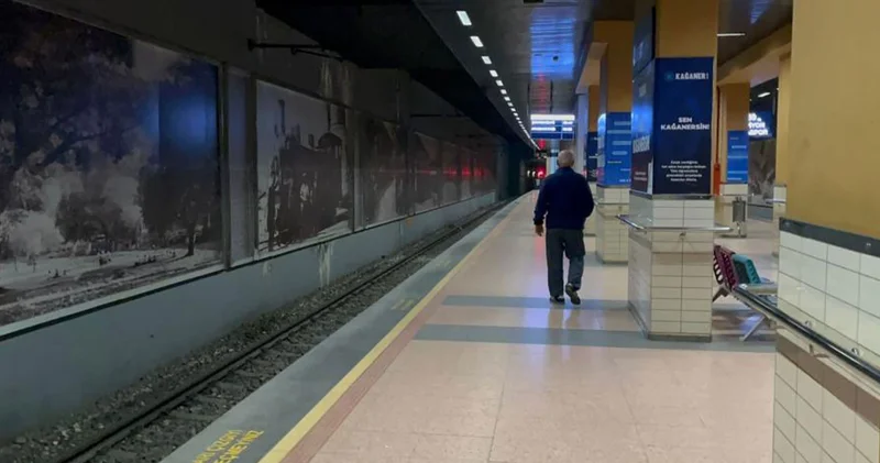 Belediye ile anlaşamayan işçiler greve gitti; metro seferlerini stajyerler yaptı