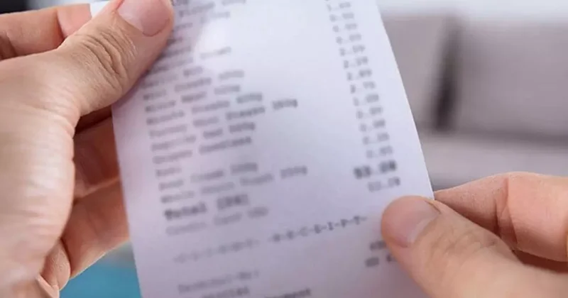 Market fişlerinde sessiz tehdit! On saniye dokunmak bile krize kapı aralıyor