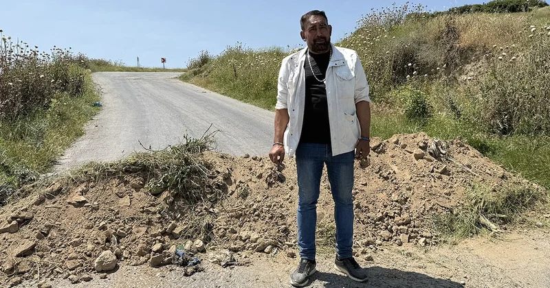 Benden izin alınmadı dedi, yolu trafiğe kapattı Sözcü Gazetesi