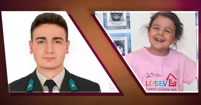 Şehit askerin vasiyeti küçük kıza can oldu! 4 yaşındaki Aylin lösemiyi yenerek taburcu edildi