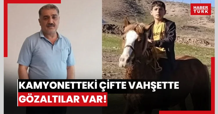 Kamyonetteki çifte vahşette gözaltılar var!