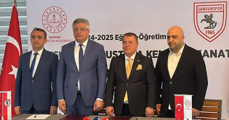 Samsunspor tesislerinde minikler için futbol şöleni başlıyor