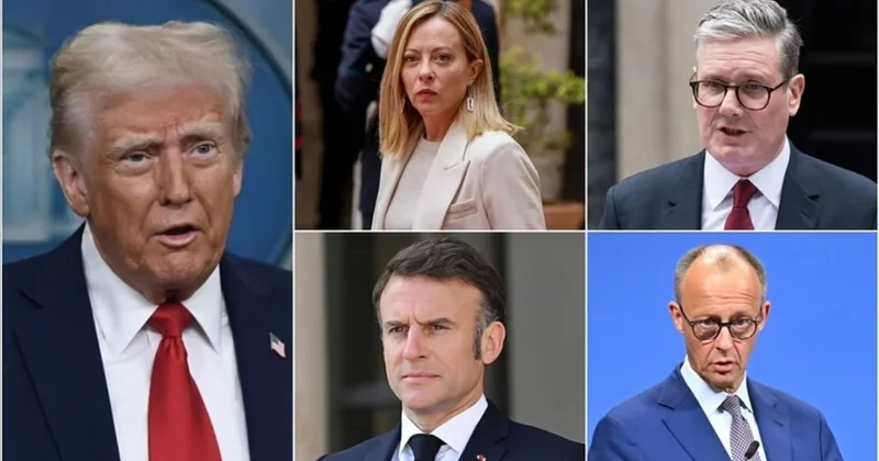 Trump, Avrupalı liderler ile görüştü... Dikkat çeken Türkiye detayı Sözcü Gazetesi