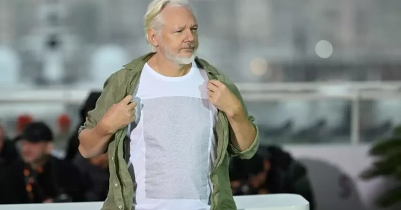 Julian Assange dan Cannes Film Festivali nde Gazze mesajı