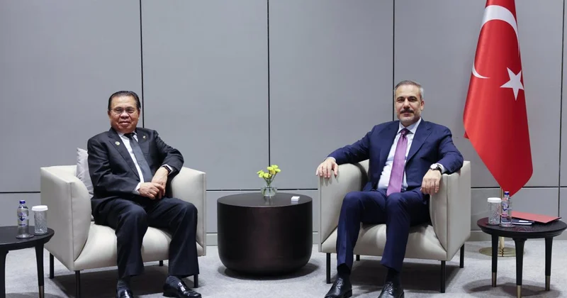 Bakan Fidan, Filipinler Moro İslami Kurtuluş Cephesi Lideri İbrahim i kabul etti