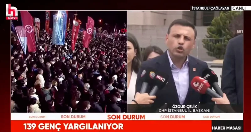 Saraçhane eylemlerinden 139 kişi yargılanıyor! CHP li Özgür Çelik ten açıklama